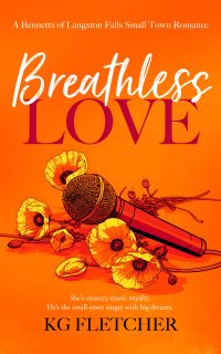 Book Cover for Breathless Love by K G Fletcher