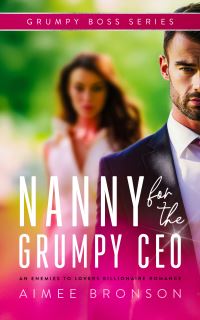 Book Cover for Nanny for the Grumpy CEO by Aimee Bronson