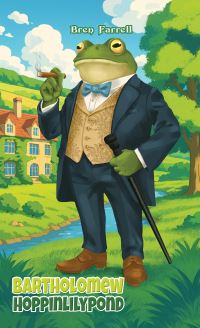 Book Cover for Bartholomew Hoppinlilypond by Bren Farrell