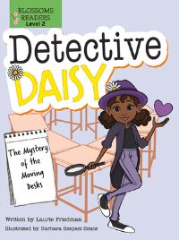 Book Cover for The Mystery of He Moving Desks by Laurie B Friedman