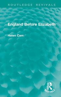 Book Cover for England Before Elizabeth by Helen M Cam