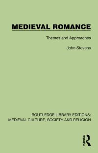 Book Cover for Medieval Romance by John Stevens