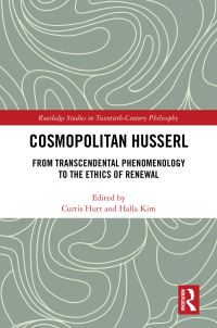 Book Cover for Cosmopolitan Husserl by Curtis Hutt, Halla Kim
