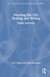 Book Cover for Teaching ESL/EFL Reading and Writing by I S P Nation, John Macalister