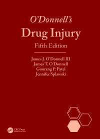 Book Cover for O'Donnell's Drug Injury by James J ODonnell III, James T ODonnell, Gourang Patel, Jennifer Splawski