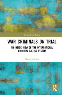 Book Cover for War Criminals on Trial by Damien Scalia