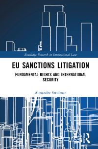 Book Cover for EU Sanctions Litigation by Alexandre Sztulman