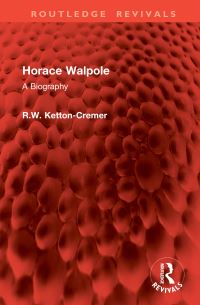 Book Cover for Horace Walpole by R W KettonCremer
