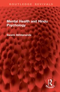 Book Cover for Mental Health and Hindu Psychology by Akhilananda
