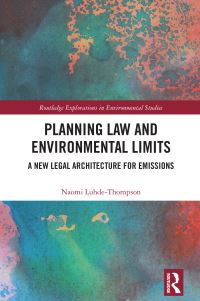 Book Cover for Planning Law and Environmental Limits by Naomi LuhdeThompson
