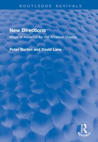 Book Cover for New Directions by Peter Burton, David Lane