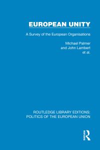 Book Cover for European Unity by Michael Palmer