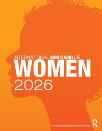 Book Cover for International Who's Who of Women 2026 by Europa Publications