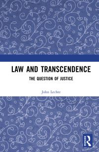 Book Cover for Law and Transcendence by John Lechte