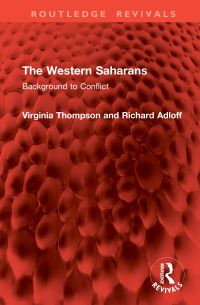 Book Cover for The Western Saharans by Virginia Thompson, Richard Adloff