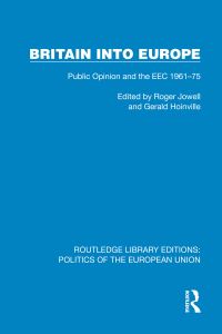 Book Cover for Britain Into Europe by Roger Jowell, Gerald Hoinville