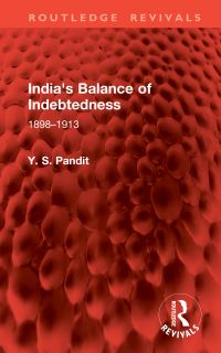 Book Cover for India's Balance of Indebtedness by Y S Pandit