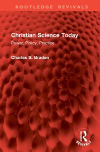 Book Cover for Christian Science Today by Charles S Braden