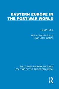 Book Cover for Eastern Europe in the Post-War World by Hubert Ripka