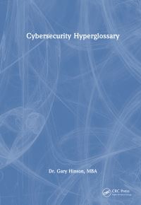 Book Cover for Cybersecurity Hyperglossary by Gary Hinson