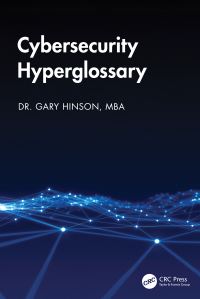 Book Cover for Cybersecurity Hyperglossary by Gary Hinson