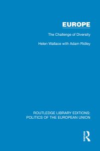 Book Cover for Europe by Helen Wallace, Adam Ridley