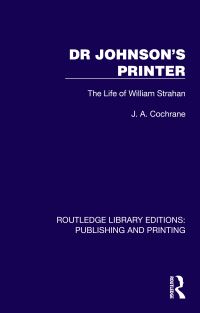 Book Cover for Dr Johnson's Printer by James Aikman Cochrane