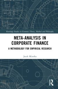 Book Cover for Meta-Analysis in Corporate Finance by Jacek Mizerka
