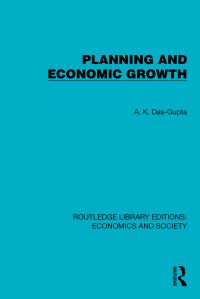 Book Cover for Planning and Economic Growth by A K Dasgupta