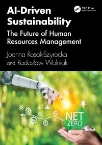 Book Cover for AI Driven Sustainability by Joanna RosakSzyrocka, Radoslaw Wolniak
