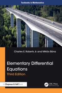 Book Cover for Elementary Differential Equations by Charles E Roberts, Miklós Bóna, Charles E Roberts