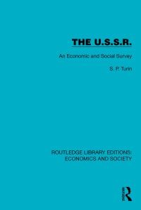 Book Cover for The U.S.S.R by S P Tiurin