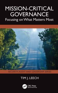 Book Cover for Mission-Critical Governance by Tim J Leech