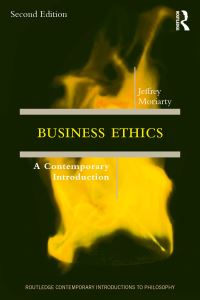 Book Cover for Business Ethics by Jeffrey Moriarty