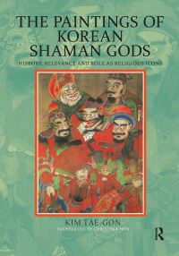 Book Cover for The Paintings of Korean Shaman Gods by Kim Taegon