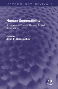 Book Cover for Human Suggestibility by John F Schumaker
