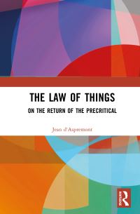 Book Cover for The Law of Things by Jean DAspremont