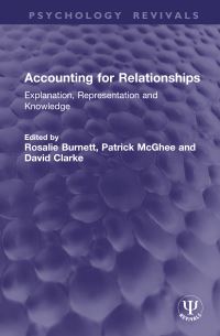 Book Cover for Accounting for Relationships by Ros Burnett, Patrick McGhee, David D Clarke