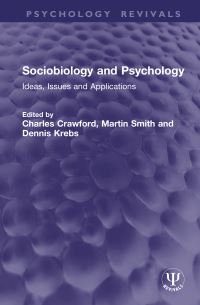 Book Cover for Sociobiology and Psychology by Charles Crawford, Martin Smith, Dennis Krebs