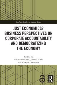 Book Cover for Just Economics? Business Perspectives on Corporate Accountability and Democratizing the Economy by Raluca Grosescu, John G Dale, Henry P Rammelt