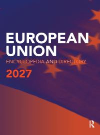 Book Cover for European Union Encyclopedia and Directory 2027 by Europa Publications