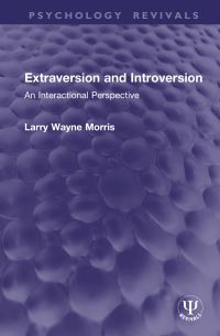 Book Cover for Extraversion and Introversion by Larry Wayne Morris
