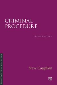 Book Cover for Criminal Procedure by Steve Coughlan