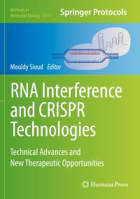 Book Cover for RNA Interference and CRISPR Technologies by Mouldy Sioud