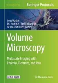 Book Cover for Volume Microscopy by Irene Wacker, Eric Hummel, Steffen Burgold, Rasmus Schröder