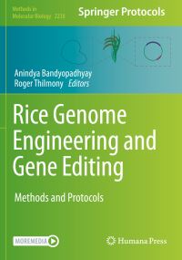Book Cover for Rice Genome Engineering and Gene Editing by Anindya Bandyopadhyay, Roger Thilmony