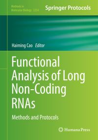 Book Cover for Functional Analysis of Long Non-Coding RNAs by Haiming Cao