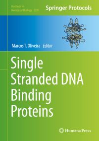 Book Cover for Single Stranded DNA Binding Proteins by Marcos Túlio Oliveira