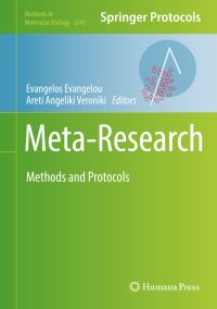 Book Cover for Meta-Research by Evangelos Evangelou, Areti Angeliki Veroniki