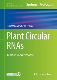 Book Cover for Plant Circular RNAs by Luis M Vaschetto